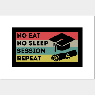 Student session college university teacher funny humor meme Posters and Art